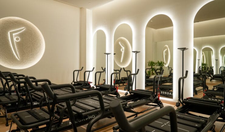 Formé pilates studio branded interior design Riyadh - Meraki Design Build