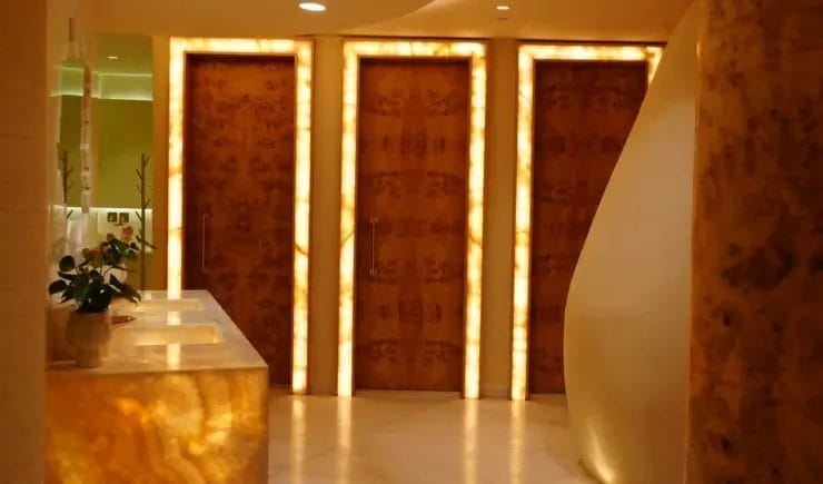 Luxury spa shower room design Riyadh - Meraki Design Build