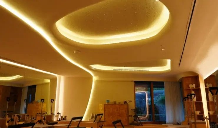 Pilates studio interior design Kingdom Tower Riyadh - Meraki Design Build