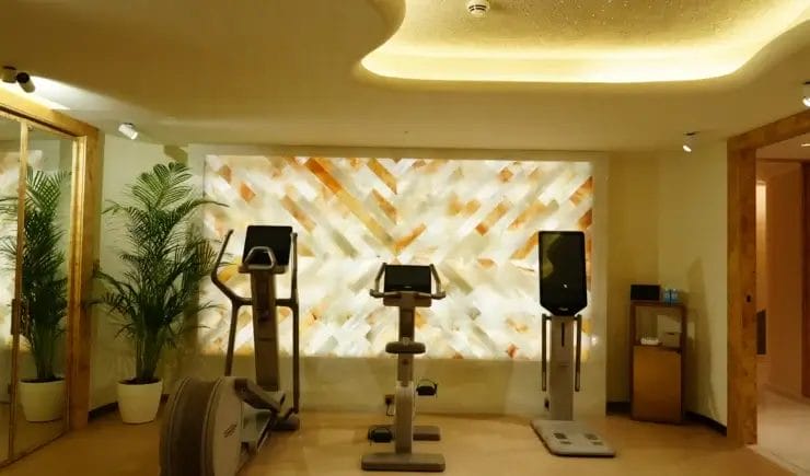 Fitness cardio room interior design Riyadh - Meraki Design Build
